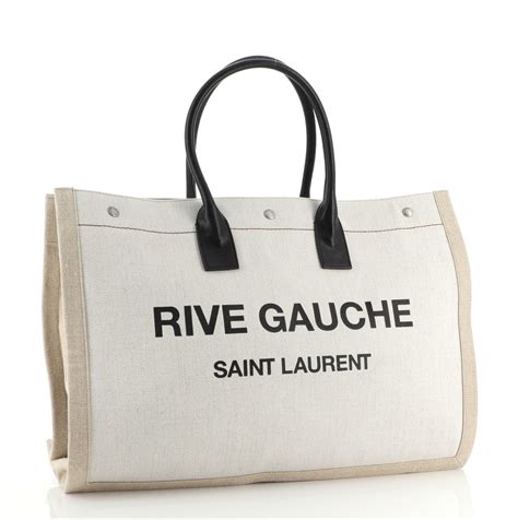 ysl rive gauche shopper|RIVE GAUCHE TOTE IN CANVAS .